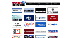 Desktop Screenshot of newsforchristians.com